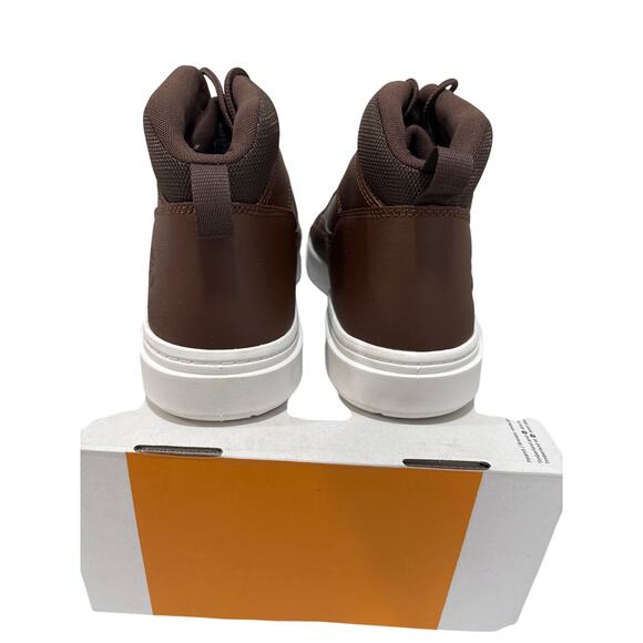 Timberland Men's Allston Brown Mid Full Grain Sneaker Boots - Size: 13 - Picture 4 of 9